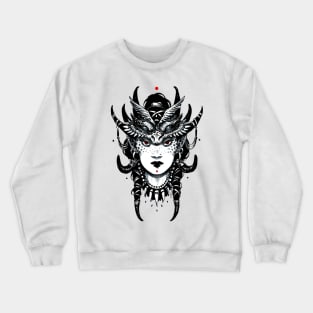 Ink Dragon Maiden Crewneck Sweatshirt